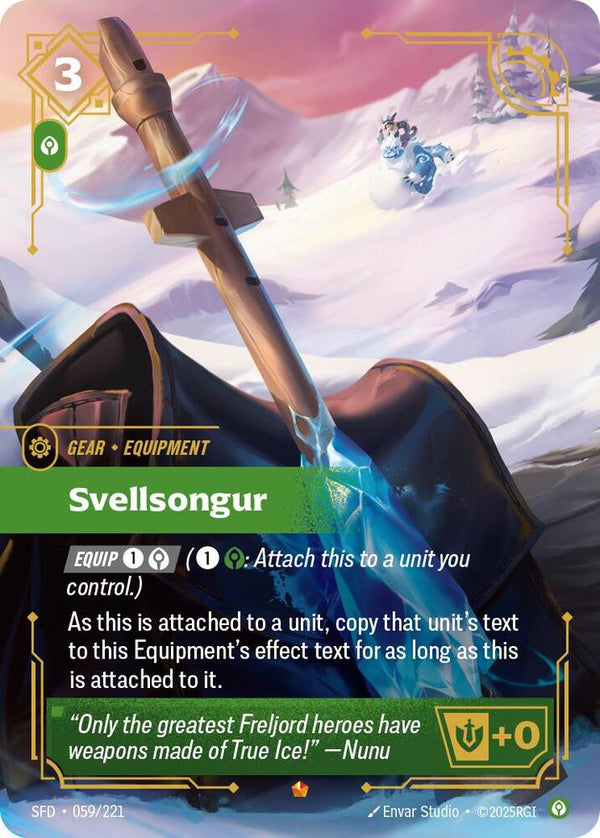 Svellsongur (SFD 059/221) - Riftbound: League of Legends TCG