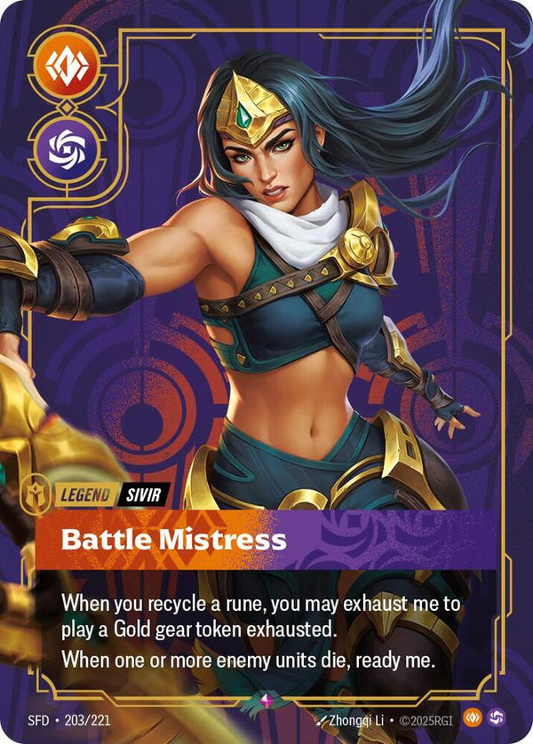 Sivir - Battle Mistress - Riftbound: League of Legends TCG