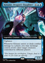 Kitsune, Dragon's Daughter (Extended Art) - Magic: The Gathering