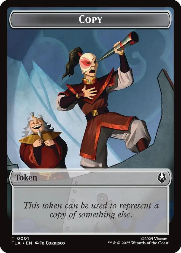 Copy (0001) // Spirit Double-Sided Token - Magic: The Gathering