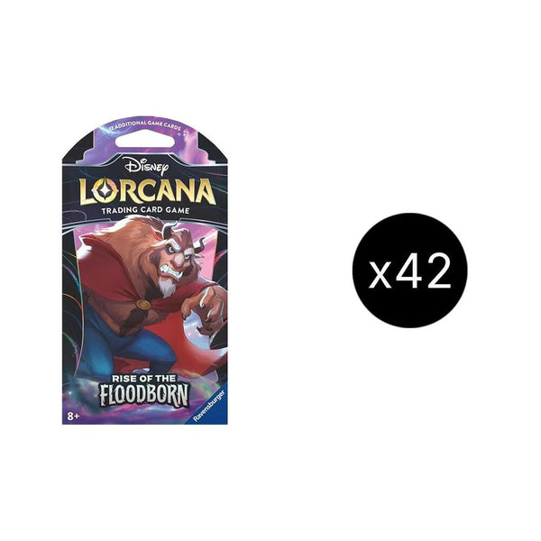 Disney Lorcana: Rise of the Floodborn Sleeved Booster Pack Case - Disney Lorcana