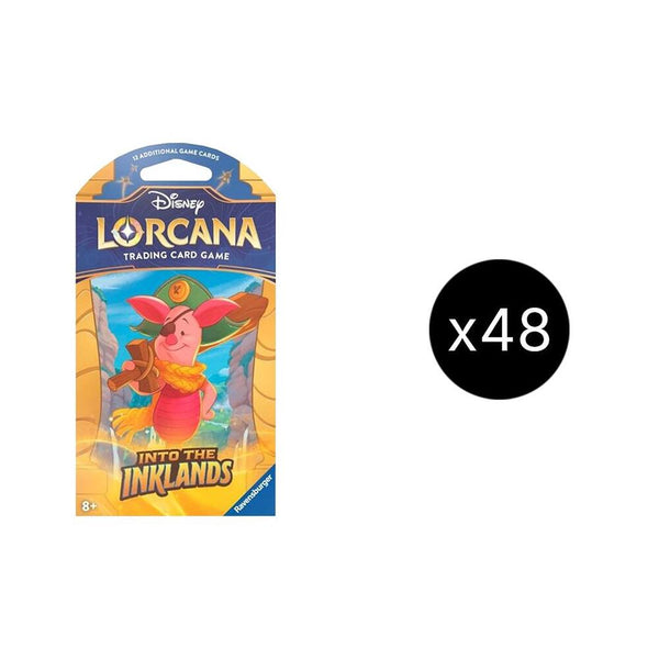 Disney Lorcana: Into the Inklands Sleeved Booster Pack Case - Disney Lorcana