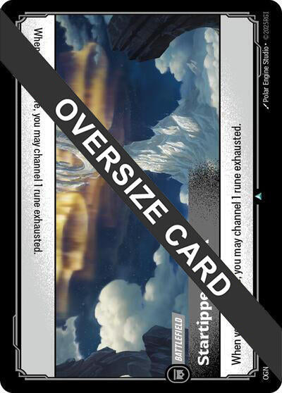 Startipped Peak (Oversized) - Riftbound: League of Legends TCG