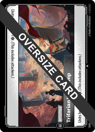 Trifarian War Camp (Oversized) - Riftbound: League of Legends TCG