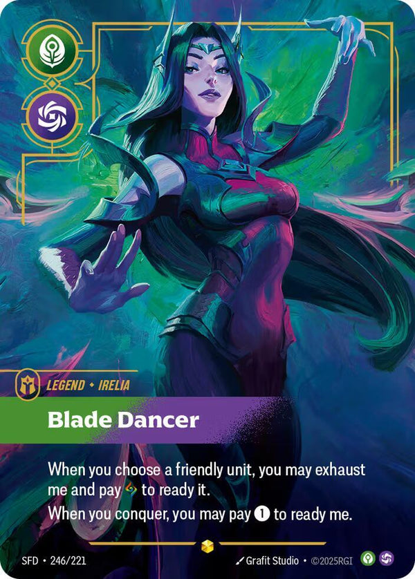 Irelia - Blade Dancer (Overnumbered) - Riftbound: League of Legends TCG