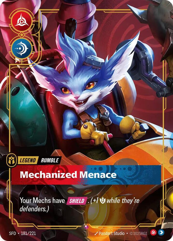 Rumble - Mechanized Menace - Riftbound: League of Legends TCG