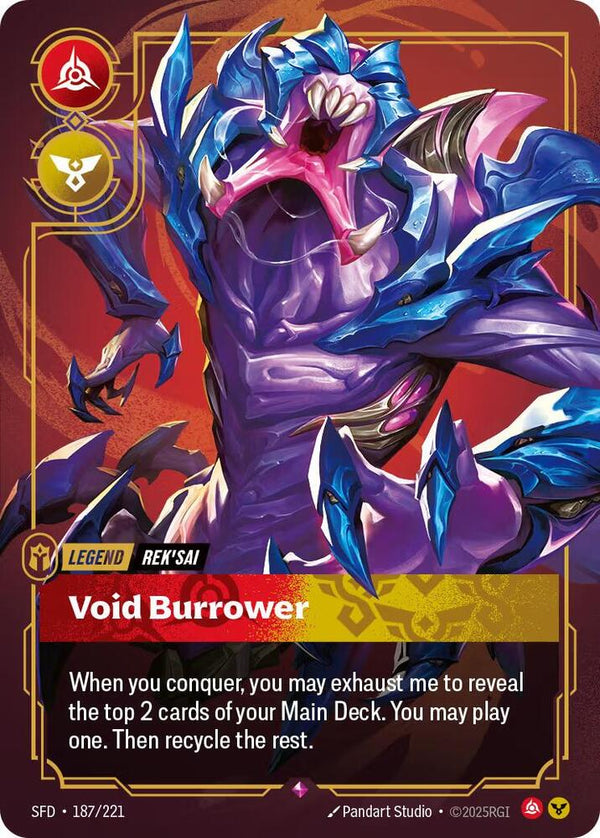 Rek'sai - Void Burrower - Riftbound: League of Legends TCG