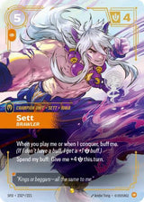 Sett - Brawler (Signature) - Riftbound: League of Legends TCG