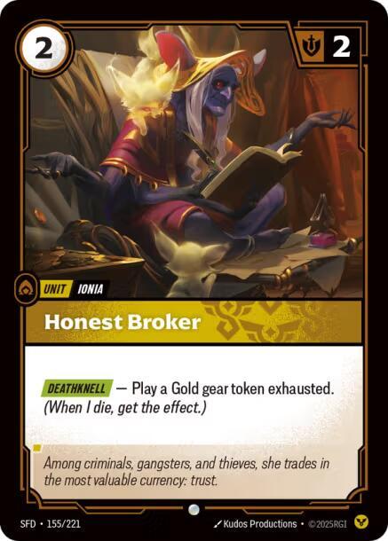 Honest Broker - Riftbound: League of Legends TCG