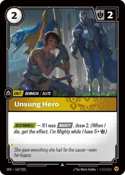 Unsung Hero - Riftbound: League of Legends TCG
