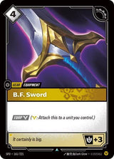 B.F. Sword - Riftbound: League of Legends TCG