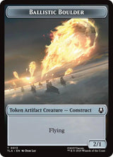 Ballistic Boulder // Food (0019) Double-Sided Token - Magic: The Gathering