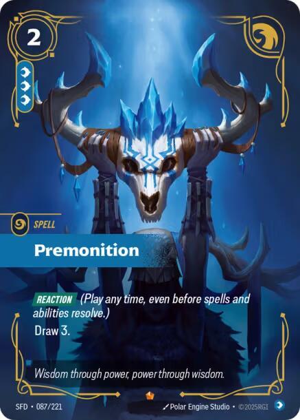 Premonition - Riftbound: League of Legends TCG