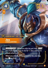 Jax - Unrelenting (Alternate Art) - Riftbound: League of Legends TCG