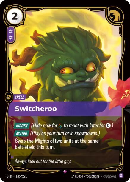 Switcheroo (SFD 145/221) - Riftbound: League of Legends TCG