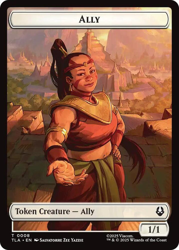 Ally (0008) // Soldier (0002) Double-Sided Token - Magic: The Gathering