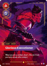 Draven - Glorious Executioner (Overnumbered) - Riftbound: League of Legends TCG