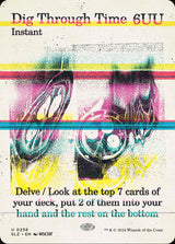 Dig Through Time (0258) - Magic: The Gathering
