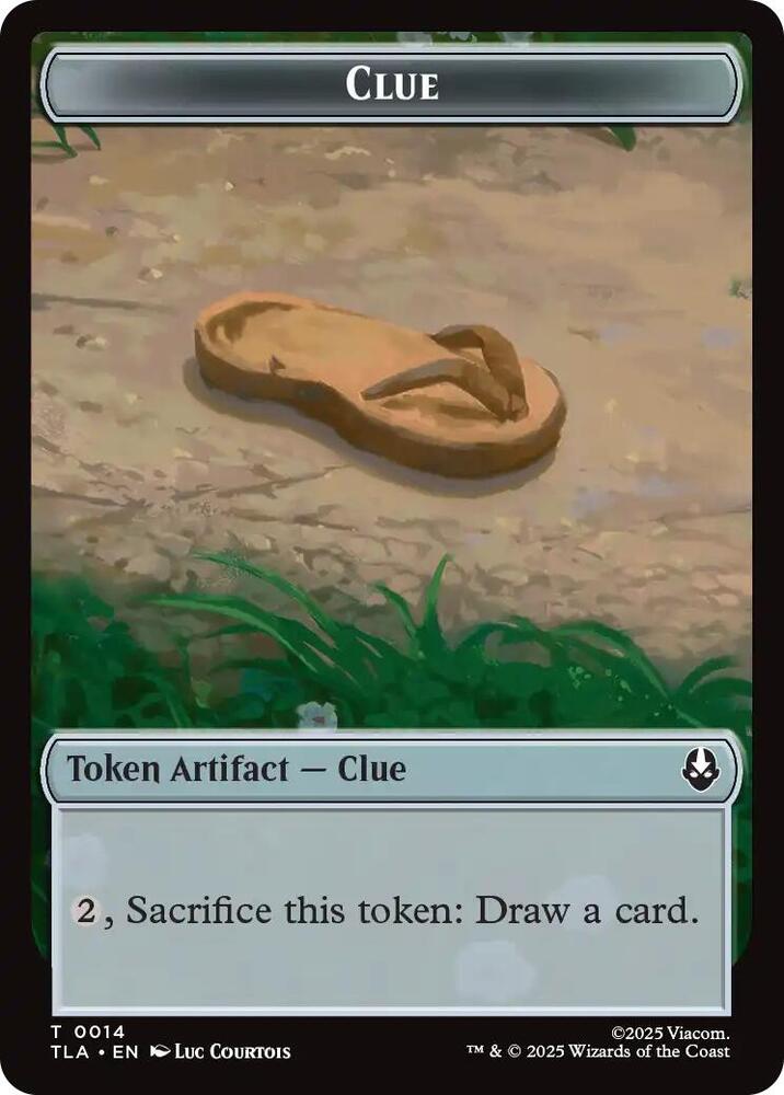 Clue (0014) // Copy (0002) Double-Sided Token