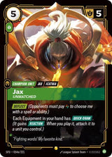 Jax - Unmatched (Alternate Art) - Riftbound: League of Legends TCG
