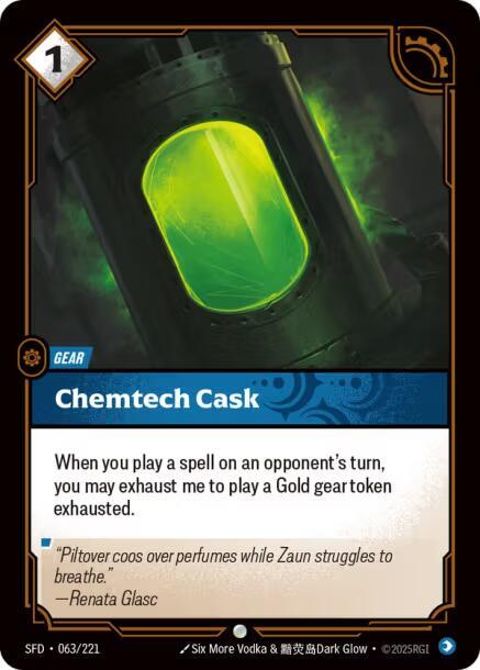 Chemtech Cask - Riftbound: League of Legends TCG