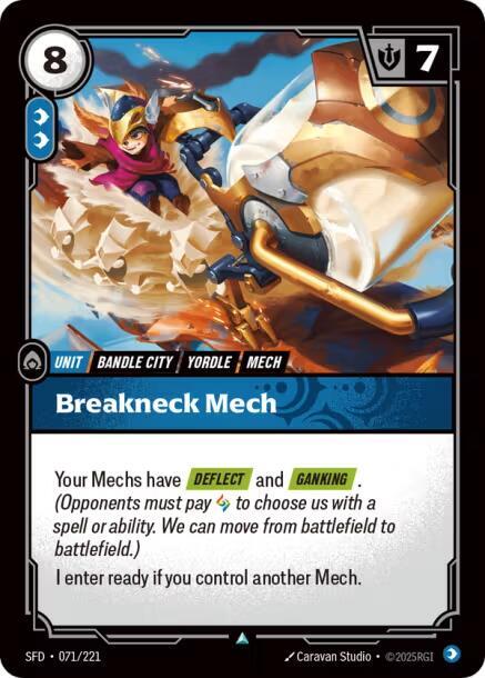 Breakneck Mech - Riftbound: League of Legends TCG
