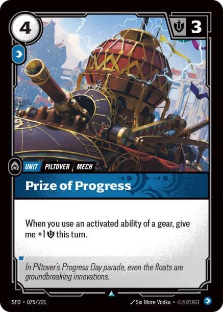 Prize of Progress - Riftbound: League of Legends TCG