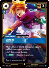 Ezreal, Dashing (Alternate Art) (SFD 082a/221) - Riftbound: League of Legends TCG
