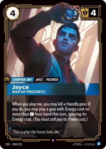 Jayce - Man of Progress - Riftbound: League of Legends TCG
