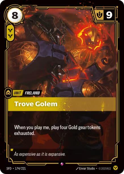 Trove Golem - Riftbound: League of Legends TCG