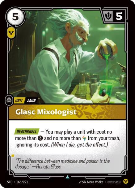 Glasc Mixologist - Riftbound: League of Legends TCG