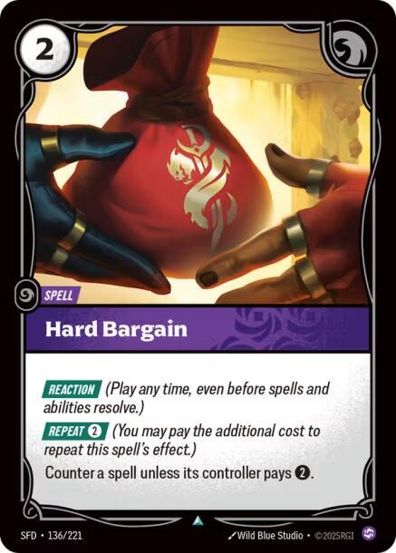 Hard Bargain - Riftbound: League of Legends TCG