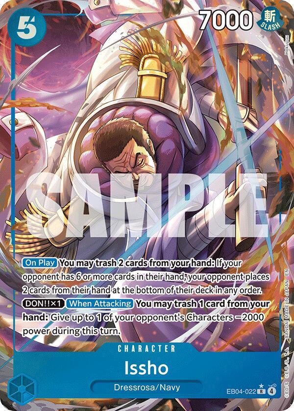 Issho - EB04-022 (Alternate Art) - One Piece Card Game