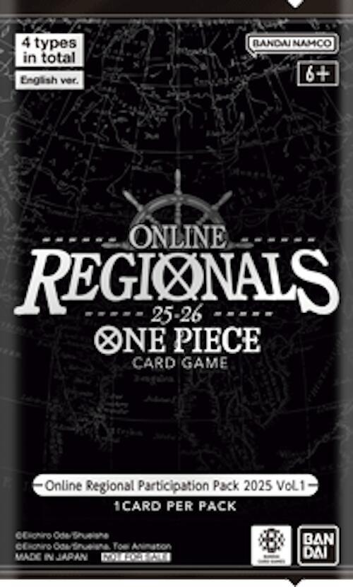 Online Regional Participation Pack 2025 Vol. 1 - One Piece Card Game