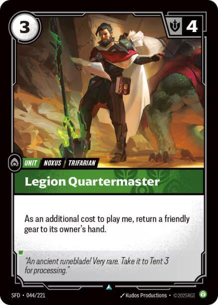 Legion Quartermaster - Riftbound: League of Legends TCG