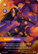 Sivir - Battle Mistress (Overnumbered) - Riftbound: League of Legends TCG