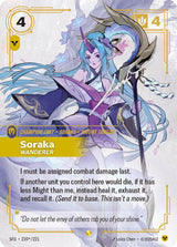 Soraka - Wanderer (Signature) - Riftbound: League of Legends TCG