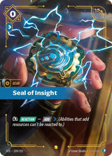 Seal of Insight (Overnumbered) - Riftbound: League of Legends TCG