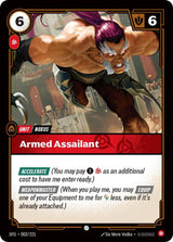 Armed Assailant - Riftbound: League of Legends TCG