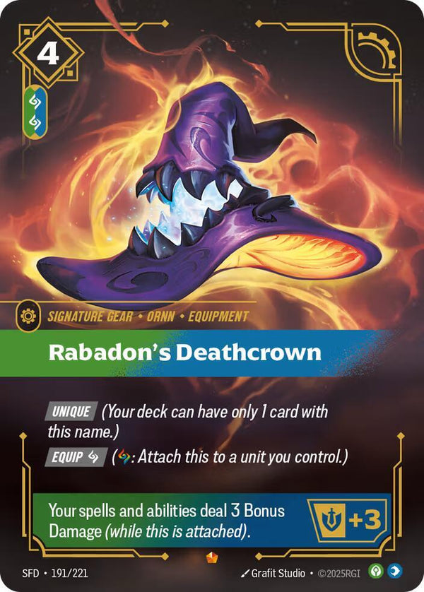 Rabadon's Deathcrown - Riftbound: League of Legends TCG