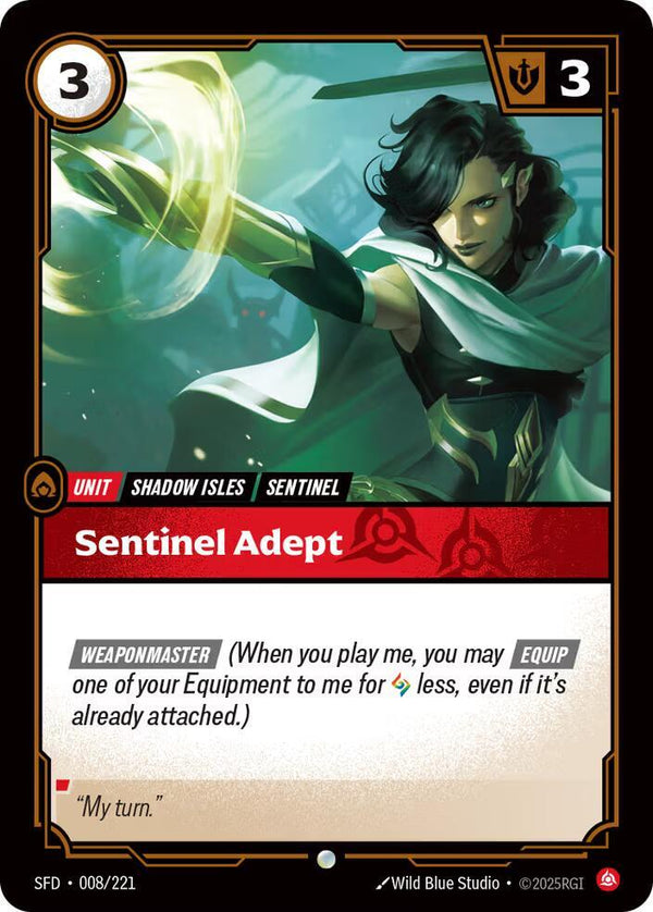 Sentinel Adept - Riftbound: League of Legends TCG