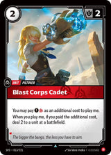 Blast Corps Cadet - Riftbound: League of Legends TCG