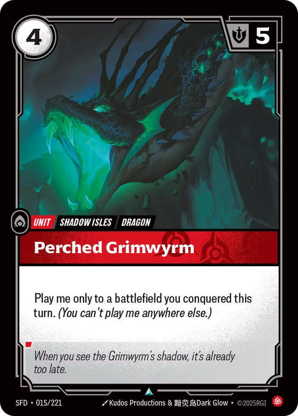 Perched Grimwyrm - Riftbound: League of Legends TCG