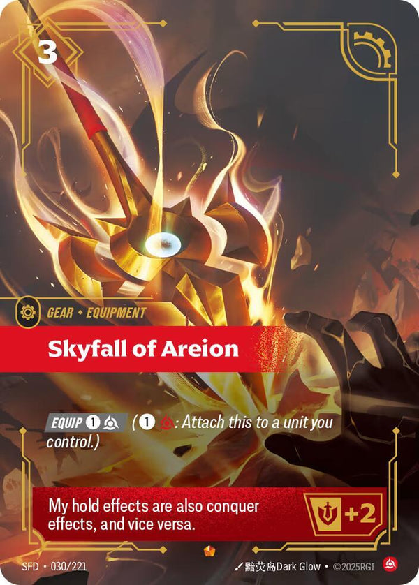 Skyfall of Areion (SFD 030/221) - Riftbound: League of Legends TCG