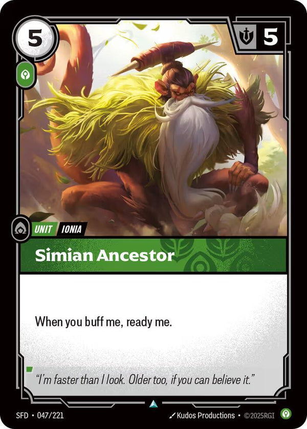 Simian Ancestor - Riftbound: League of Legends TCG