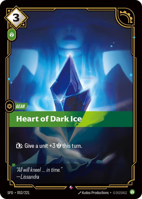 Heart of Dark Ice - Riftbound: League of Legends TCG