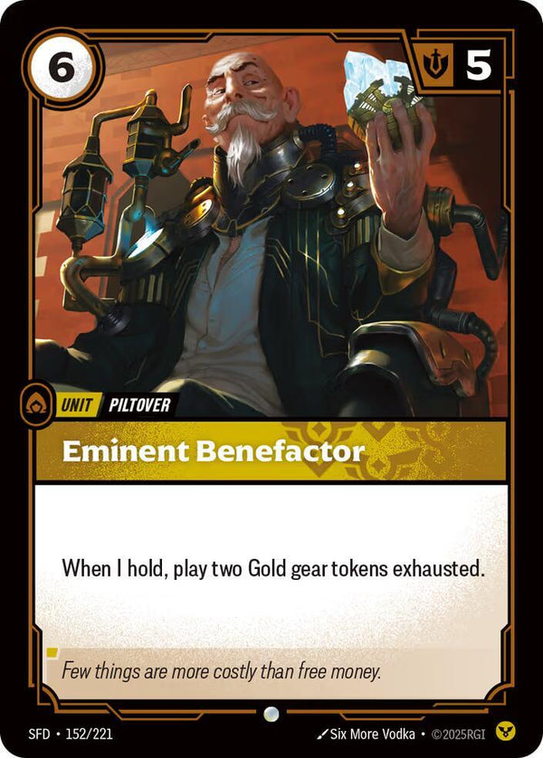 Eminent Benefactor - Riftbound: League of Legends TCG