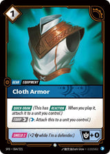 Cloth Armor - Riftbound: League of Legends TCG