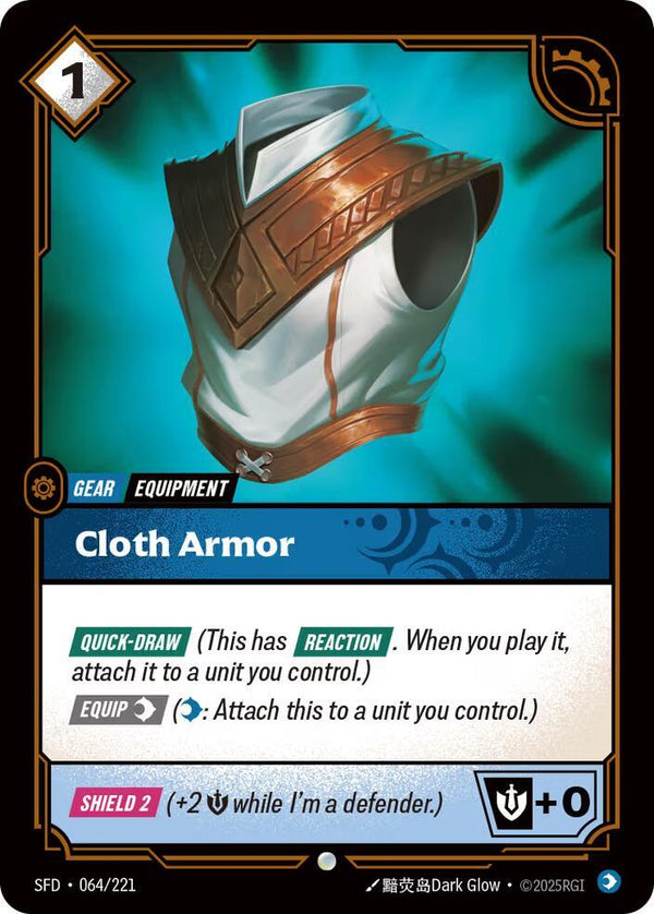 Cloth Armor - Riftbound: League of Legends TCG
