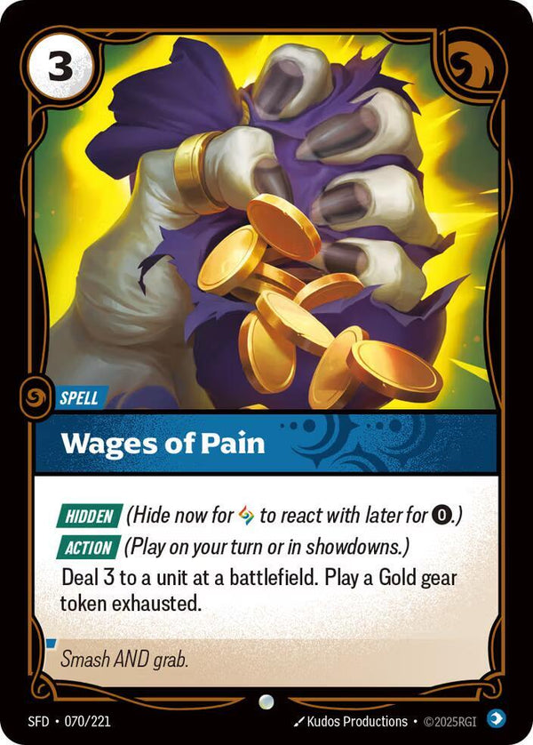 Wages of Pain - Riftbound: League of Legends TCG